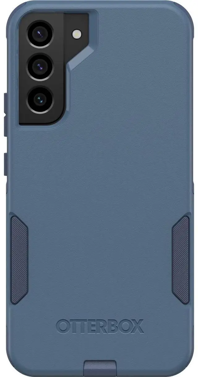 Alt view image 2 of 5 - Galaxy S22+ Commuter Series Case - Rock Skip Way, Slim & Tough, Pocket-Friendly, with Port Protection Blue