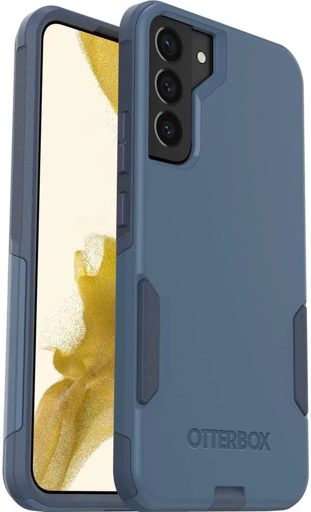 Main image of Galaxy S22+ Commuter Series Case - Rock Skip Way, Slim & Tough, Pocket-Friendly, with Port Protection Blue