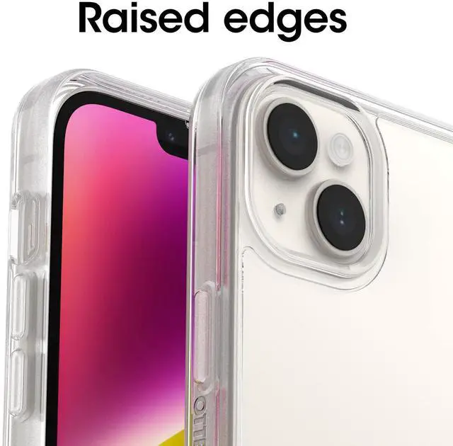 Alt view image 5 of 6 - iPhone 14 Plus Symmetry Series Case - CLEAR , ultra-sleek, wireless charging compatible, raised edges protect camera & screen