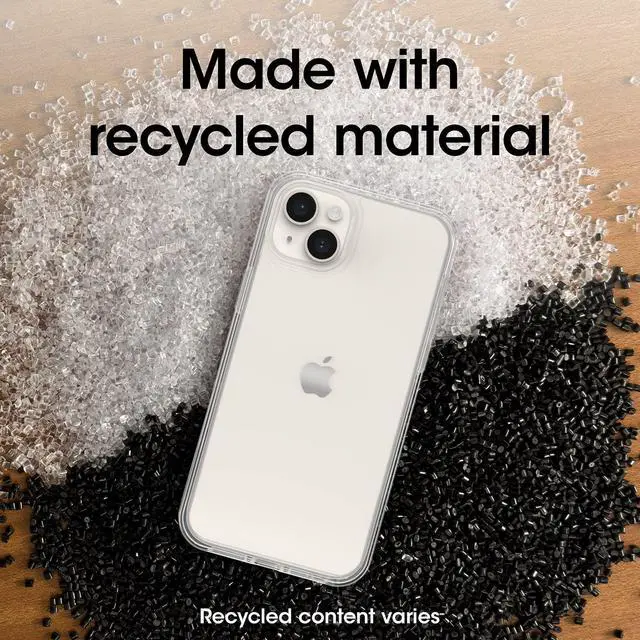 Alt view image 6 of 6 - iPhone 14 Plus Symmetry Series Case - CLEAR , ultra-sleek, wireless charging compatible, raised edges protect camera & screen