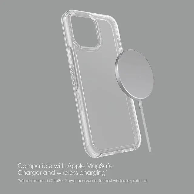 Alt view image 5 of 6 - iPhone 13 Pro Max & iPhone 12 Pro Max Symmetry Series Case - Clear, Ultra-Sleek, Wireless Charging Compatible, Raised Edges Protect Camera & Screen