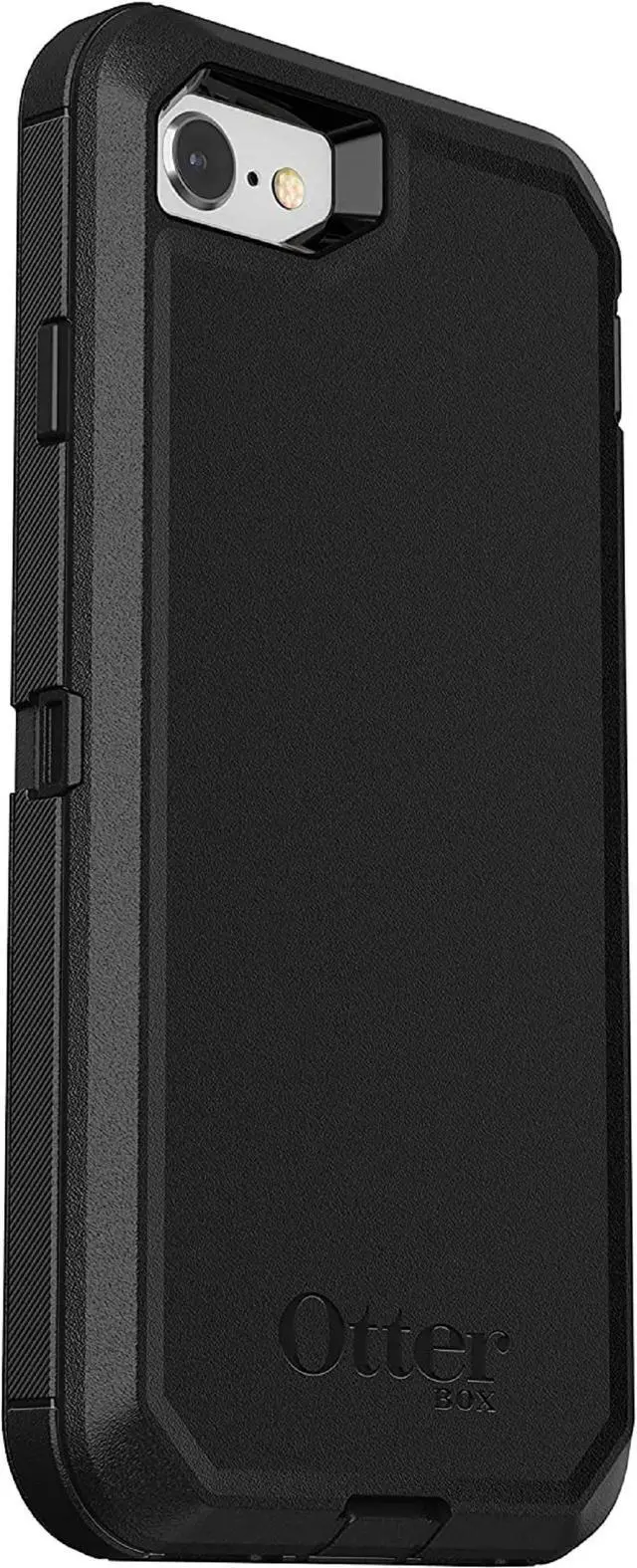Alt view image 5 of 5 - Defender Series Case for iPhone SE 3rd Gen (2022), iPhone SE 2nd (2020), iPhone 8, iPhone 7 (Not Plus) - Case Only - Non-Retail Packaging - Black