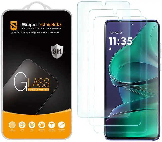 Main image of Designed for Motorola Moto G Stylus (2026/2025) Tempered Glass Screen Protector, Anti Scratch, Bubble Free