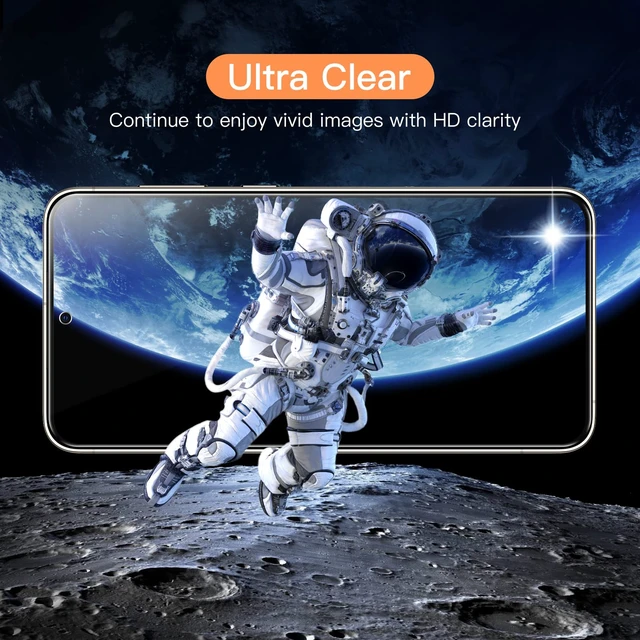 Alt view image 5 of 7 - Screen Protector for Samsung Galaxy S23, 3-Pack | HD Clear, Fingerprint ID Compatible, Anti-Scratch Glass