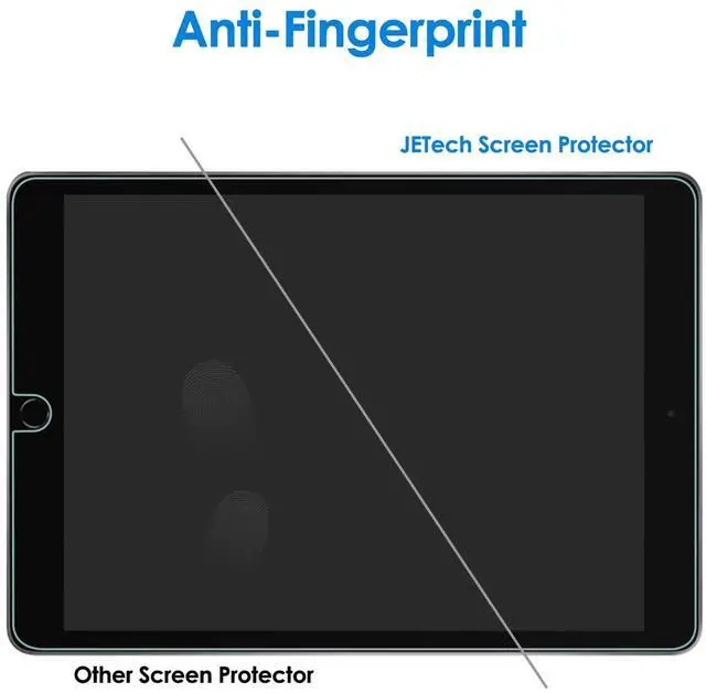 Alt view image 5 of 6 - Screen Protector for iPad (10.2-Inch, 2021/2020/2019 Model, 9/8/7 Generation), Tempered Glass Film, 1-Pack