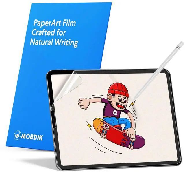 Main image of 2 Pack Paperfeel Screen Protector Compatible with iPad Pro 11 (2022&2021&2020&2018)/ iPad Air 5th & Air 4th Generation(10.9 Inch), Crafted for Natural Writing, Anti Glare, Easy Installation