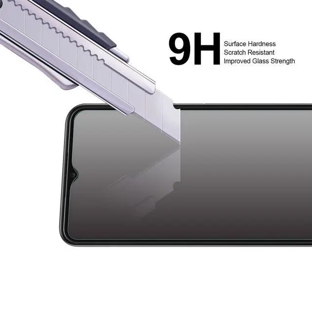 Alt view image 4 of 5 - Supershieldz (2 Pack) Designed for Samsung Galaxy A32 5G Tempered Glass Screen Protector, Anti Scratch, Bubble Free