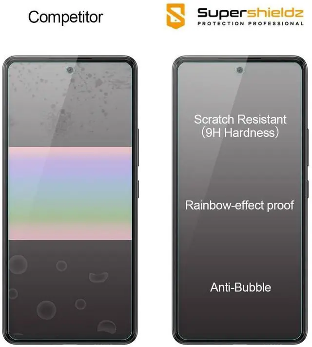 Alt view image 2 of 5 - (2 Pack) Designed for Samsung Galaxy A53 5G / A52 / A52 5G / A51 / A51 5G / A51 5G UW Tempered Glass Screen Protector, Anti Scratch, Bubble Free