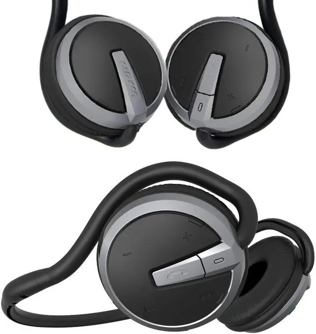 Main image of SB221 HD Wireless Bluetooth 4.0 Sports-Active Headphones for 20Hrs Music Streaming & 25Hrs HandsFree Calling with Sweat Resistant Ergonomic Secure-Fit Design & Voice Command Support, Black