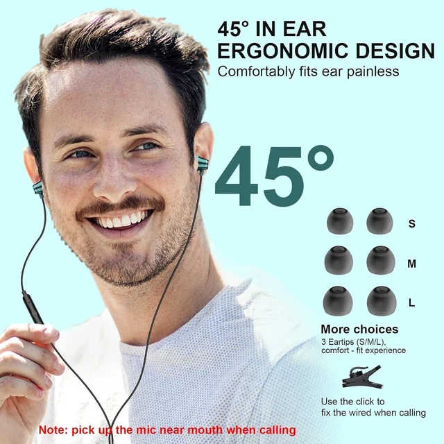 Alt view image 5 of 7 - USB C Headphone Wired Earbuds for Samsung S26 Ultra S25 FE S23 A17 A16 A36 Z Fold 8 In-Ear Noise Isolation Type C Earphone with Microphone for iPad for iPhone 18 Pro Max 17 17e 16e 16 15 Pixel 9a 10a