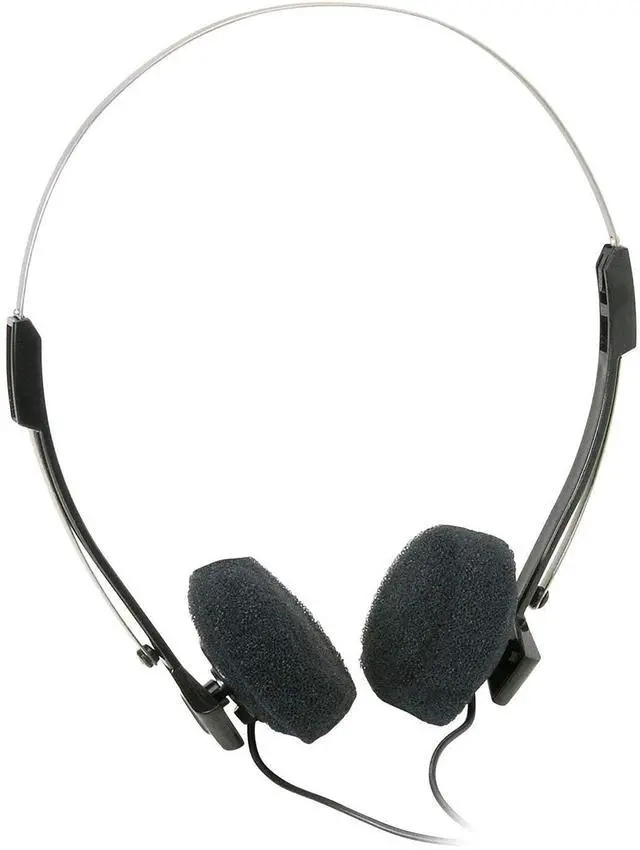 Main image of Mini Stereo Lightweight Headphones with 4 Foot Cord
