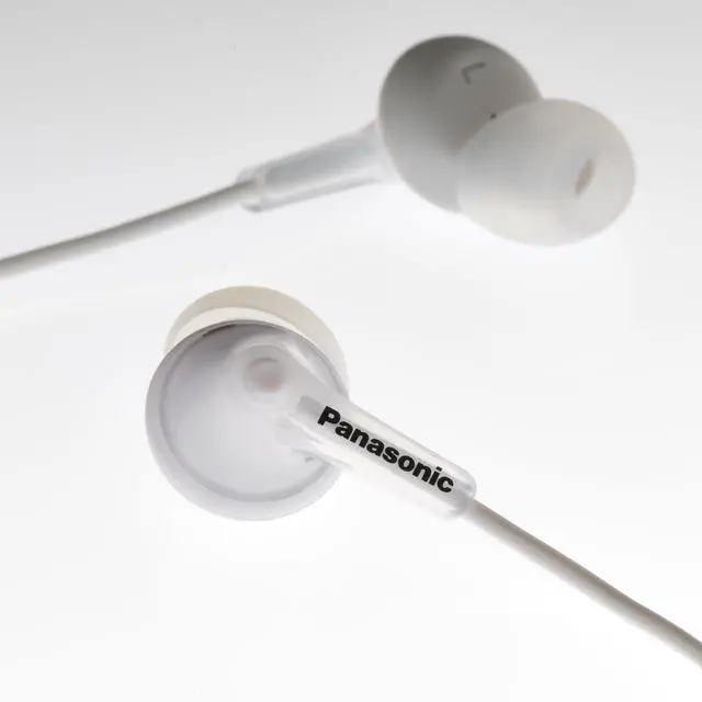 Alt view image 3 of 5 - RP-HJE125E-W - Ergofit Design Headphones