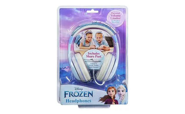 Alt view image 5 of 6 - Disney Frozen Kids Headphones with 3.5mm Jack, Wired Headphones for School, Home or Travel