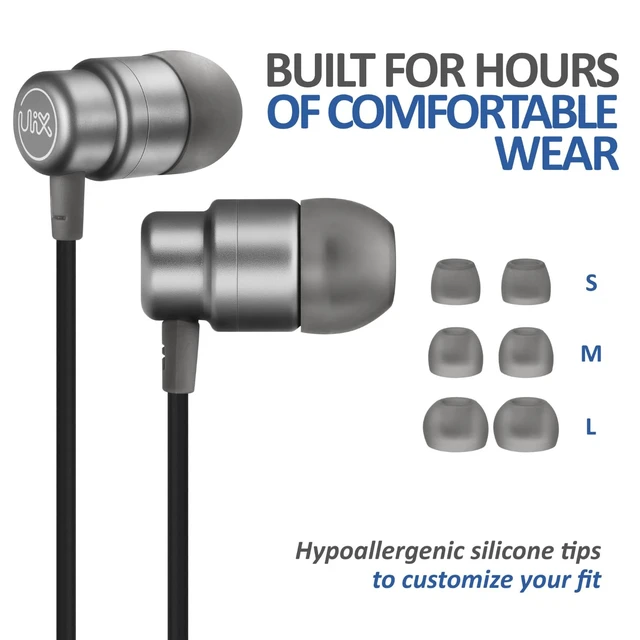 Alt view image 6 of 7 - Rider USB C Headphones, Magnetic USB-C Earbuds for iPhone 17 16 15 Pro Max Plus Air Samsung Galaxy S24 S23 Ultra S22 S21 FE S20 Z Flip 3 Fold 4 A54, USB Type C Earphones - Grey