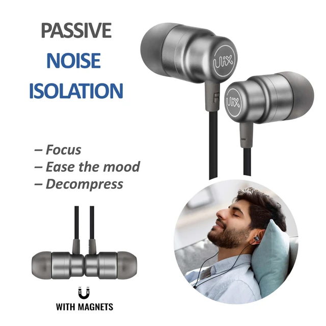 Alt view image 7 of 7 - Rider USB C Headphones, Magnetic USB-C Earbuds for iPhone 17 16 15 Pro Max Plus Air Samsung Galaxy S24 S23 Ultra S22 S21 FE S20 Z Flip 3 Fold 4 A54, USB Type C Earphones - Grey