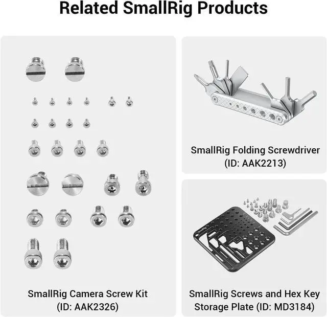 Alt view image 7 of 7 - Allen Wrench Screw 1/4" Screws Accessories Tool (12pcs/Pack) - 1713