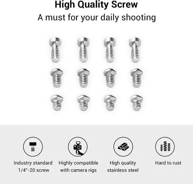 Alt view image 4 of 7 - Allen Wrench Screw 1/4" Screws Accessories Tool (12pcs/Pack) - 1713