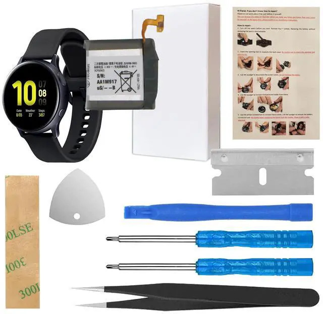 Main image of for Samsung Galaxy Watch Active 2 44mm SM-R820 EB-BR820ABY Battery Replacement with Repair Tool Set + Installation Instruction