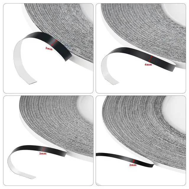 Alt view image 2 of 7 - 2mm / 3mm / 4mm / 5mm x 50M Phone Repair Tape Phone Screen Adhesive Tape LCD Touch Screen Repair Tape with 1 Tweezers for Cell Phone, iPad, Tablets, Laptops, LCD Screen
