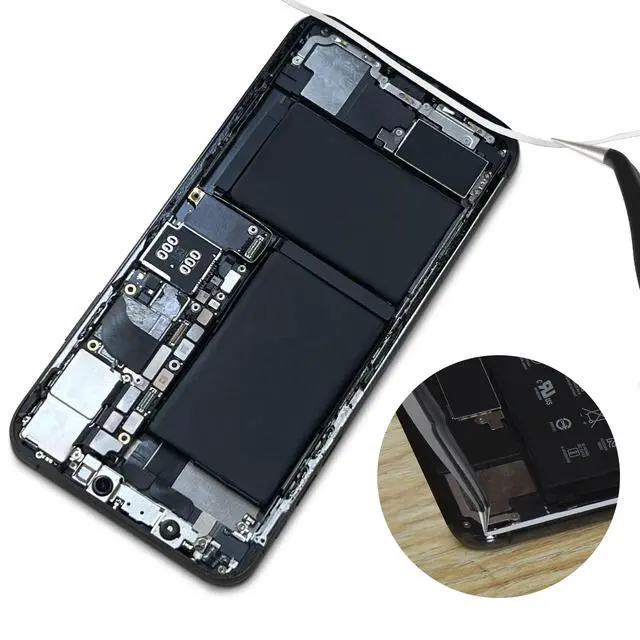 Alt view image 5 of 7 - 2mm / 3mm / 4mm / 5mm x 50M Phone Repair Tape Phone Screen Adhesive Tape LCD Touch Screen Repair Tape with 1 Tweezers for Cell Phone, iPad, Tablets, Laptops, LCD Screen