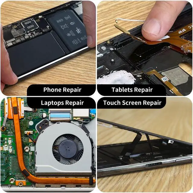 Alt view image 6 of 7 - 2mm / 3mm / 4mm / 5mm x 50M Phone Repair Tape Phone Screen Adhesive Tape LCD Touch Screen Repair Tape with 1 Tweezers for Cell Phone, iPad, Tablets, Laptops, LCD Screen