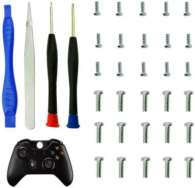 Main image of 30PCS Install Repair Kit Mod Open Shell Tools Torx T8H T6 Screwdrivers Screws for Xbox One, Xbox Series X/S, Xbox One S/X, Xbox Elite Series 2 Core, Xbox 360 Controller