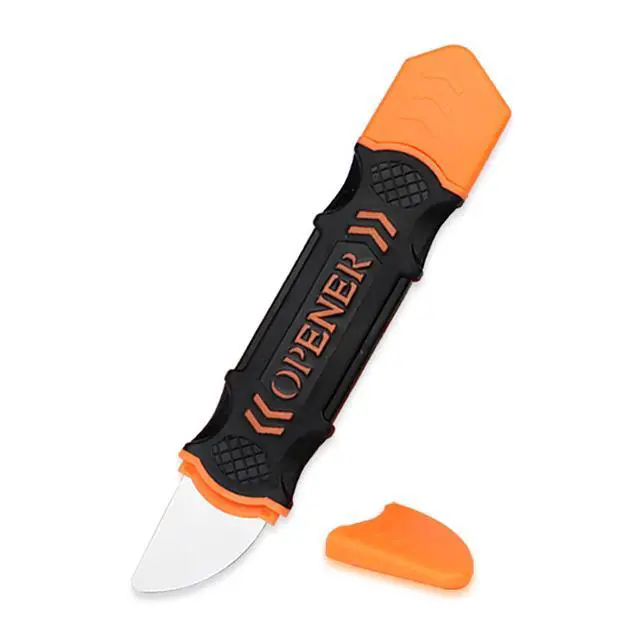 Alt view image 2 of 7 - Opening Pry Tool, Pistachio Opener, Anti-Static Thin Flexible Stainless Steel Opener for Phone Laptop Tablet LCD Covers Glass Removal, Replacing Batteries