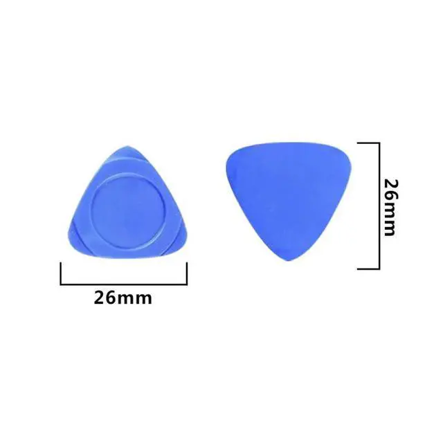 Alt view image 4 of 7 - 12Pcs Phone Screen Opening Pry Plastic Tool Repair Kit,Spudger Pry Blade Opening Tool Repair Kit for Electronics Tool(Multicolor)