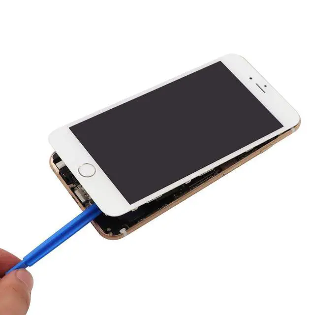 Alt view image 7 of 7 - 12Pcs Phone Screen Opening Pry Plastic Tool Repair Kit,Spudger Pry Blade Opening Tool Repair Kit for Electronics Tool(Multicolor)