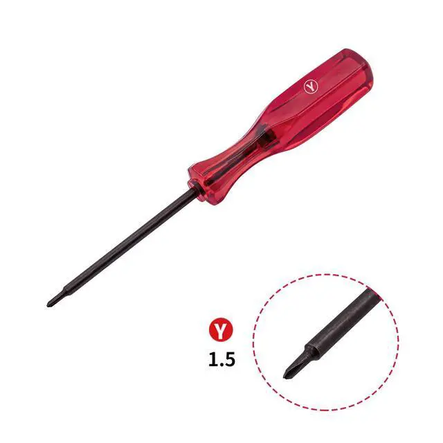 Alt view image 4 of 7 - Tri-Wing & Phillips Screwdriver Set for Nintendo Switch, Switch 2 Joycon, Switch OLED/Lite, GameCube, Wii, GBA, 3DS, NDS, Dsi, Wii, PS4 Controller 2-in-1 Magnetic Precision Repair Kit