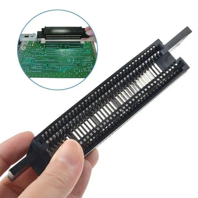 Alt view image 2 of 6 - 72 Pin NES Connector Replacement, NES Cartridge Slot with 3.8mm Screwdriver Bit Open Tool for Switch 8 Bit System