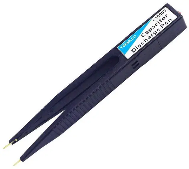 Main image of Capacitor Discharge Pen, FDB1, 10-1000V, Rectangular, Metal, Fast Discharging, High Voltage Repair Tool
