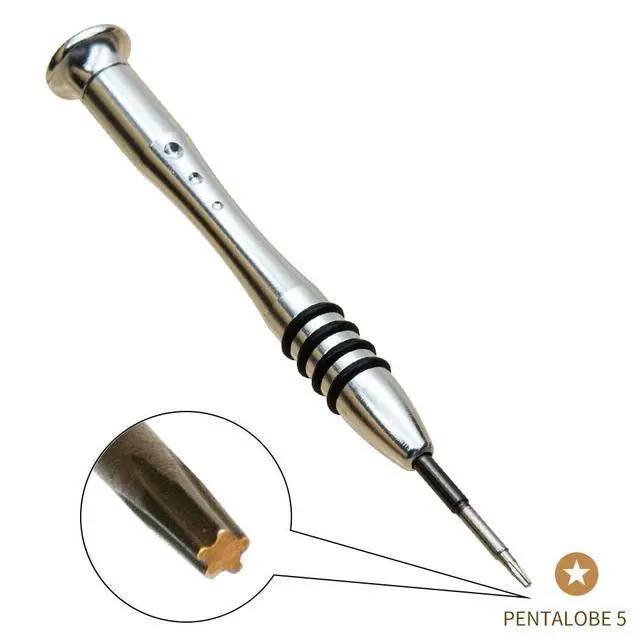 Alt view image 7 of 7 - 2 Sets Replacement Screws with Screwdriver for MacBook Air 13 inch A1369 A1466 2010 to 2017, Unibody Bottom Case Cover P5 Pentalobe Repair Replacement Tool Kit Notebook Laptop PC Computer Screw