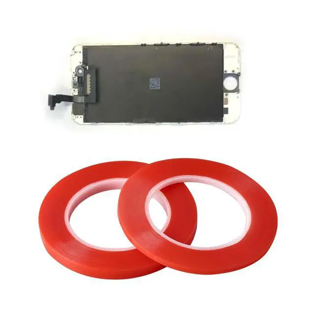 Alt view image 3 of 6 - 2 Rolls (2mm/3mm x 25m) LCD Repair Tape Phone Repair Tape LCD Touch Screen Repair Tape Phone Screen Adhesive Tape with and 1 Tweezers for Cell Phone, iPad, Tablets, Laptops, Camera