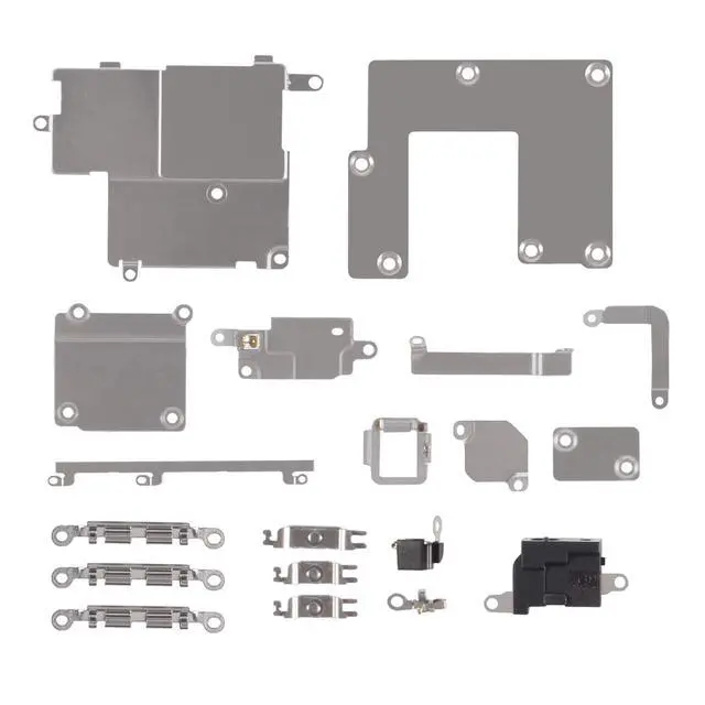 Alt view image 2 of 5 - Inner Parts Replacement Kits for iPhone 11 Pro Max, Including Internal Bracket Replacement Parts, Full Screw Set and Repair Tool Kit (for iPhone 11 Pro Max)
