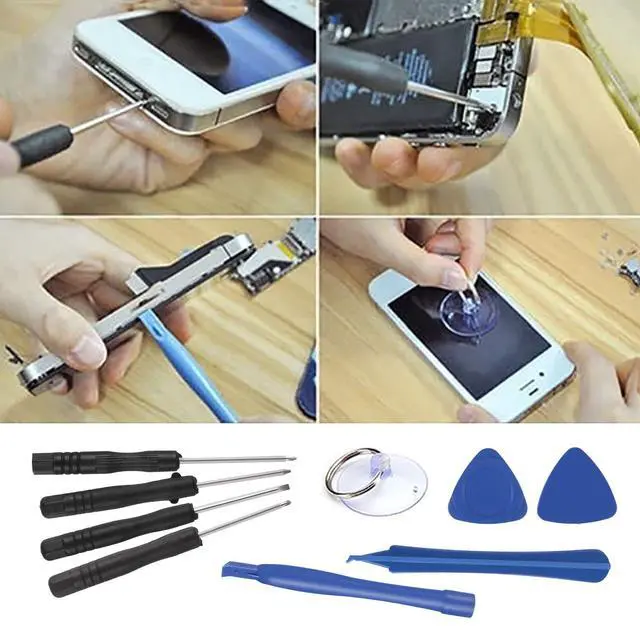 Alt view image 5 of 5 - Inner Parts Replacement Kits for iPhone 11 Pro Max, Including Internal Bracket Replacement Parts, Full Screw Set and Repair Tool Kit (for iPhone 11 Pro Max)