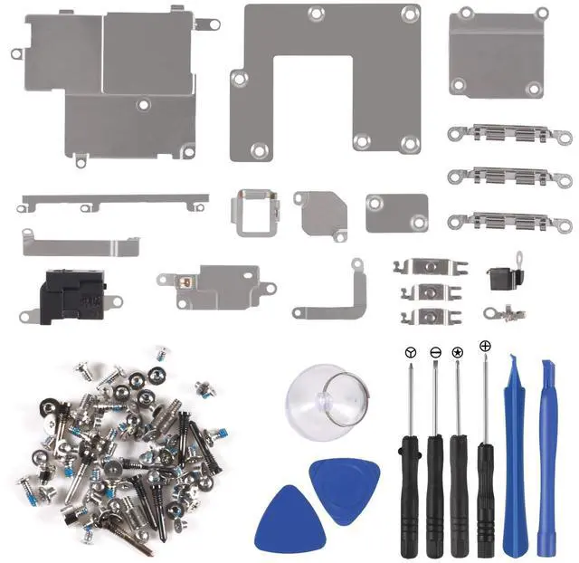 Main image of Inner Parts Replacement Kits for iPhone 11 Pro Max, Including Internal Bracket Replacement Parts, Full Screw Set and Repair Tool Kit (for iPhone 11 Pro Max)