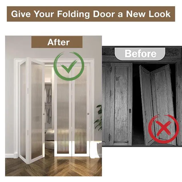 Alt view image 4 of 6 - Bifold Door Hardware Repair Kit, 2-Pack Bifold Closet Door Hardware Kit Folding Door Hardware Repair Replacement Tool Kit
