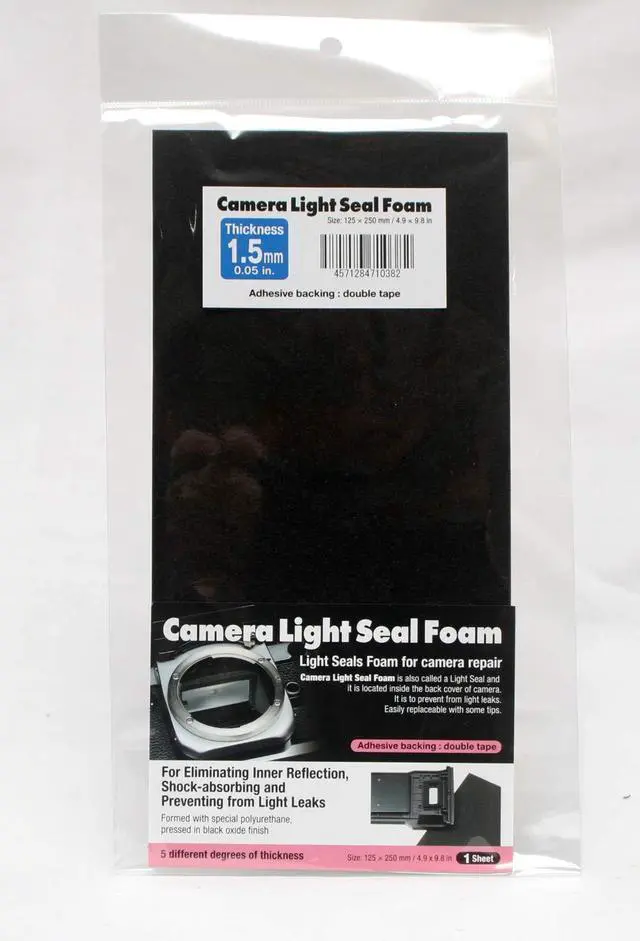 Main image of Japan hobby tool Camera Light Seal Foam 250 X 125 X 1.5mm(9.84 X 4.92 X 0.05 in)