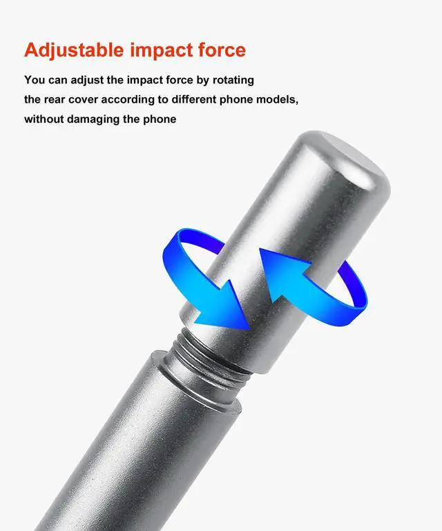 Alt view image 4 of 6 - Glass Breaker Pen Phone Blasting Pen for iPhone X XS MAX 11 12 13 14 15 16 Plus pro max Rear Back Replacement Repair Kits Other Smartphone Glass Breaking Tool kit