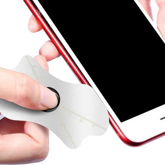 Alt view image 5 of 6 - 6PCS Curved Screen Ultra Thin Metal 0.1mm Steel Opening Tool For Mobile phone Ipad Laptop Screen Separating Opening Pry Tool