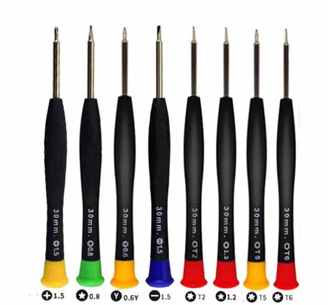 Alt view image 3 of 7 - Upgraded 18 PCS Phone Screen Repair Kit, Suction Cup Pliers Opening Repair Kit, Repair Precision Screwdriver Set Compatible with iPhone, iPad, Cellphone and Other Smooth Surface LCD Screen Opener