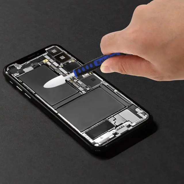 Alt view image 6 of 7 - 6pcs Dual Ends Metal Spudger Set, Professional Pry Opening Spudger, Prying Opening Repair Tool Kit for iPhone iPad iPod Mobile Phone Tablet Laptop Mp3 Watch
