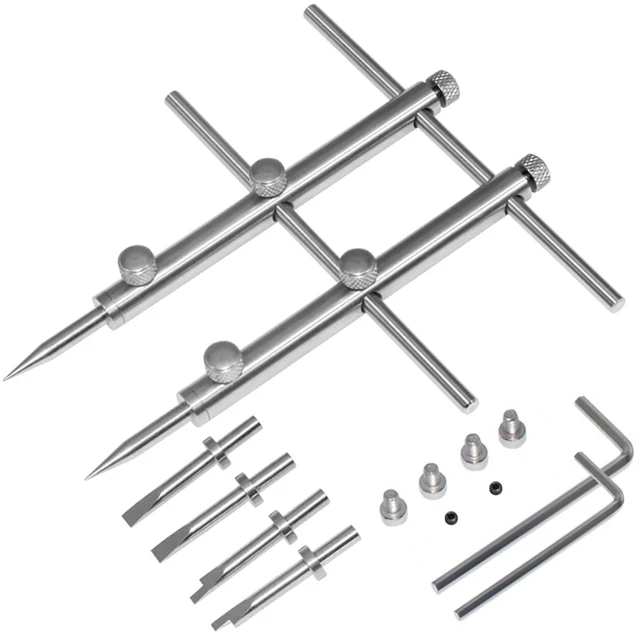 Main image of Ultra Fine Photo Accessories Spanner Wrench Tool For SLR DSLR Large Format Camera Lens Repair Opening Retaining Ring Remover, Anti-Magnetic 3 Tips, 6 Screws and 2 Hexagon.