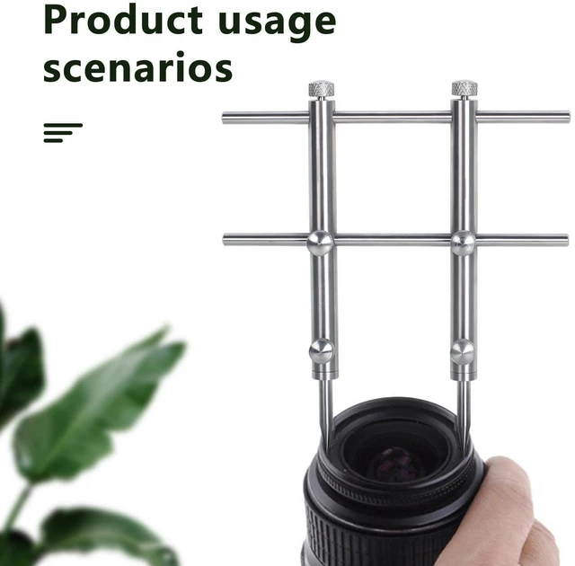 Alt view image 4 of 7 - Ultra Fine Photo Accessories Spanner Wrench Tool For SLR DSLR Large Format Camera Lens Repair Opening Retaining Ring Remover, Anti-Magnetic 3 Tips, 6 Screws and 2 Hexagon.