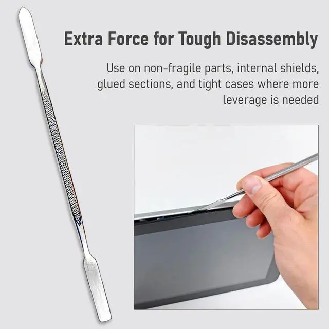 Alt view image 6 of 7 - 12-in-1 Electronics Opening Tool Kit, Professional Anti-Static Spudger Set with Plastic & Metal Pry Tools for Laptop, MacBook, PC, PS4, PS5, Xbox, Switch, Controller Repair