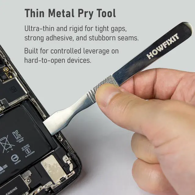 Alt view image 4 of 7 - 15-in-1 Electronics Opening Tool Kit, Professional Anti-Static Spudger Set & Pry Tools with Suction Cup for iPhone, iPad, MacBook, Laptop, Tablet, Phone Repair