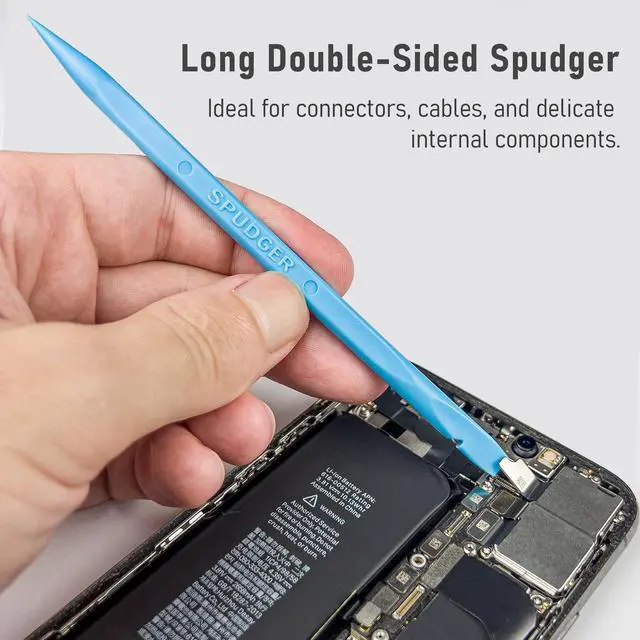 Alt view image 7 of 7 - 15-in-1 Electronics Opening Tool Kit, Professional Anti-Static Spudger Set & Pry Tools with Suction Cup for iPhone, iPad, MacBook, Laptop, Tablet, Phone Repair