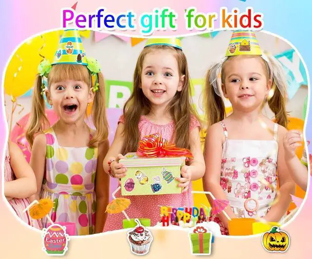 Alt view image 5 of 6 - 200Pcs Water Bottle Stickers for Kids Teens, Waterproof Vinyl Stickers, Stickers for Kids Classroom Decor, Teacher Supplies & Classroom Must Haves