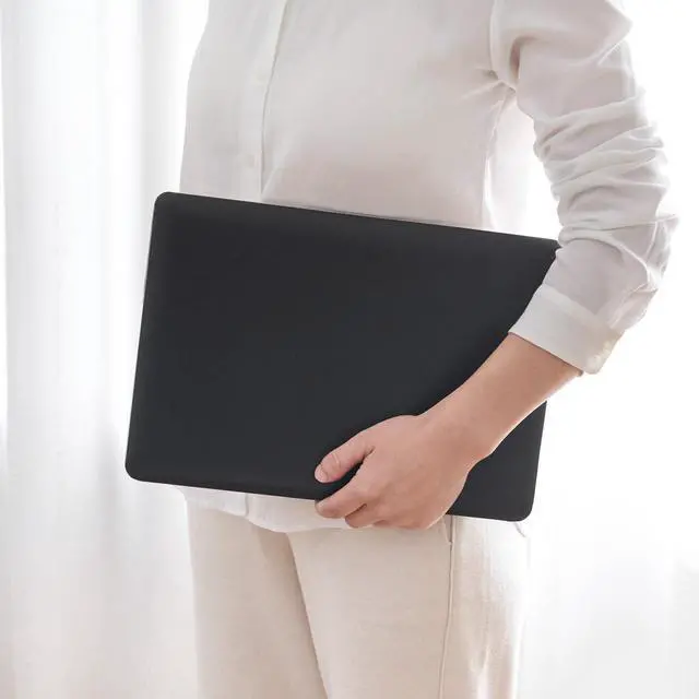 Alt view image 6 of 6 - Laptop Skin Sticker Decal 15-15.6 Inches, Universal Reusable Vinyl Sticker for 12.1 13 13.3 14 15.4 Inches Netbook/Notebook PC, Waterproof & Scratch-Resistant (Black)